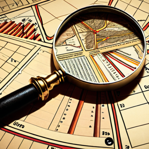 Home 11 Data Mining for Startups**
Prompt: A digital treasure map highlighting hidden gems in a complex network of data, symbolizing data mining for startups, with a magnifying glass focusing on key insights. Include charts and graphs in the background.
**